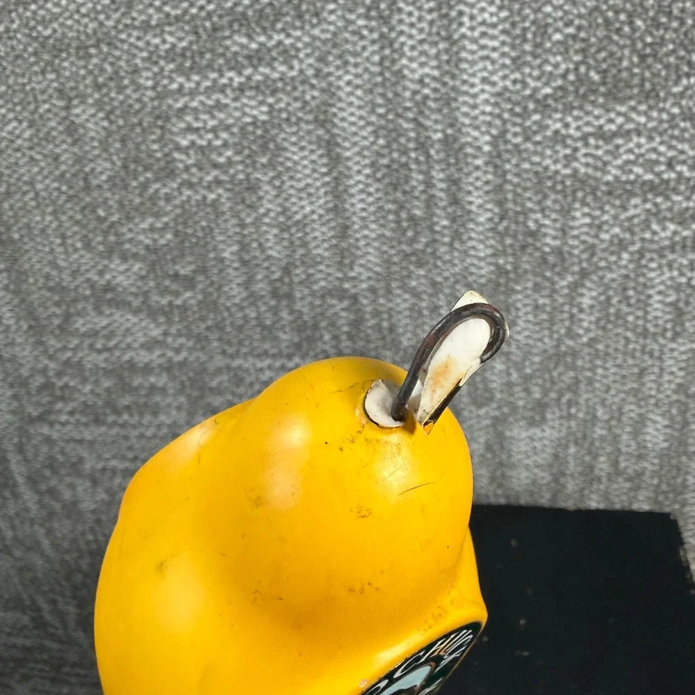 Woodchuck Pear Hard Cider Tap Handle Yellow Brown Bark Texture Bar Decor